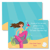 Noteworthy Collections - Valentine's Day Cards (Valentine Mermaid Brunette) (IDV-1702)